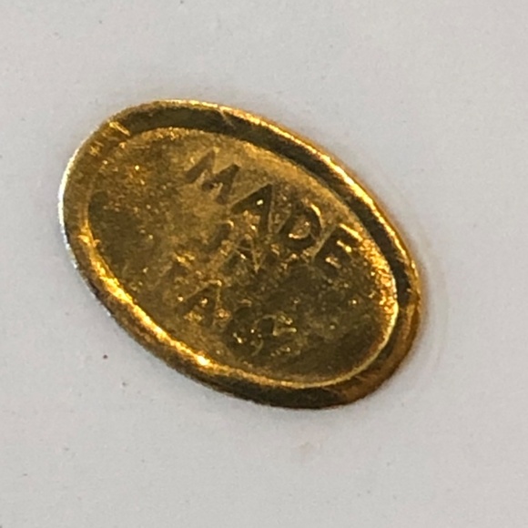 Italian White Large Ceramic Fruit Mandarin Orange Shaped Pitcher - Picture 7 of 8